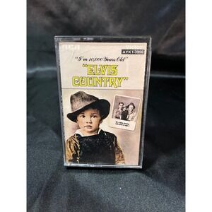 Elvis Presley Elvis Country I'm 10,000 Years Old Cassette Tape RCA AYK1-3956